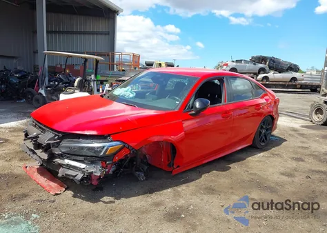 2024 Honda Civic Sport from USA, damaged, VIN 2HGFE2F57RH521690